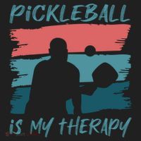 Pickleball As Therapy Funny Saying Hobby Sports Cool Gift Beanie thumb 2