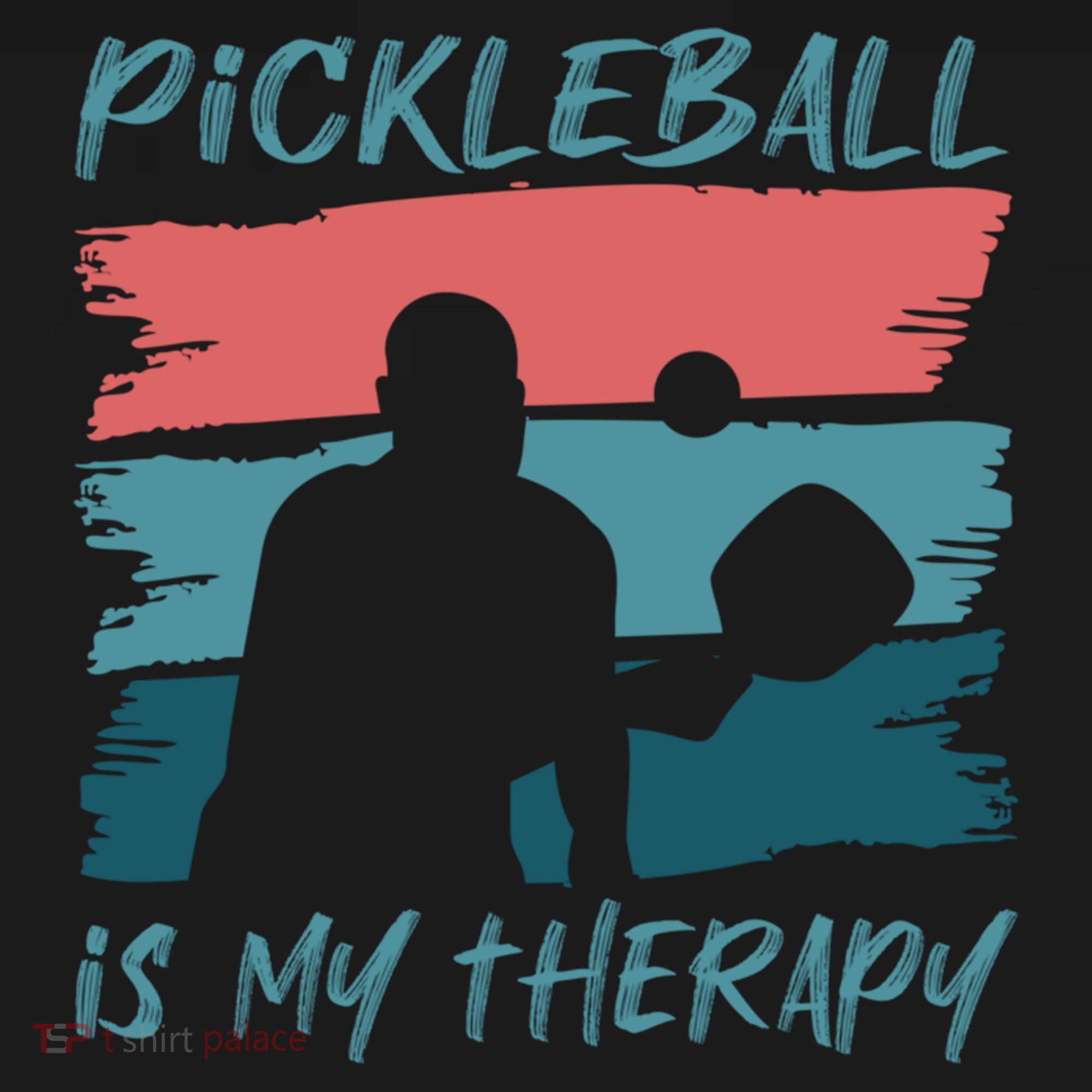 Pickleball As Therapy Funny Saying Hobby Sports Cool Gift Pajama Set