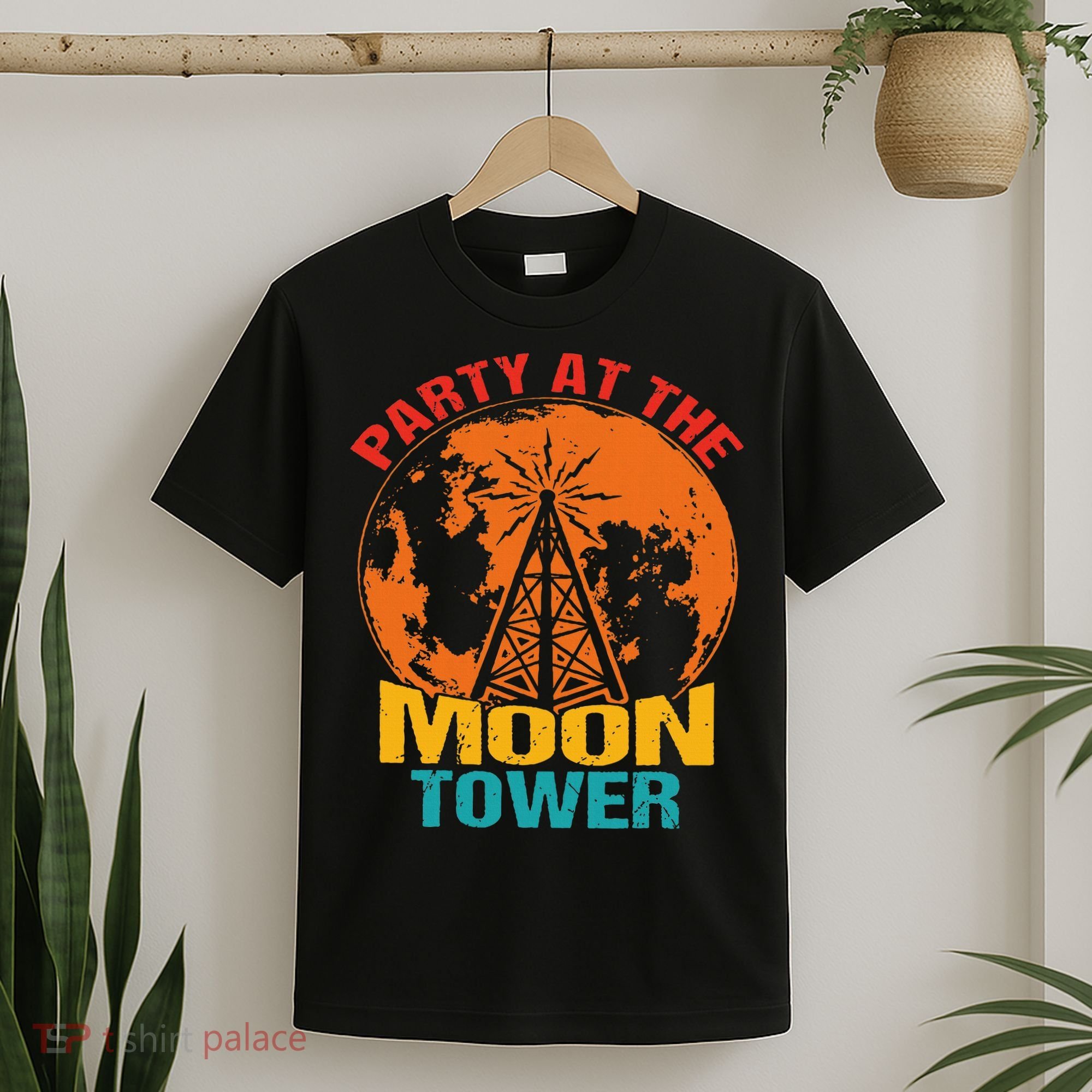 Party At The Moon Tower T-Shirt