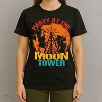 Party At The Moon Tower T-Shirt thumb 4