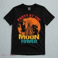 Party At The Moon Tower T-Shirt thumb 5