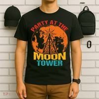 Party At The Moon Tower T-Shirt thumb 6