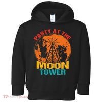Party At The Moon Tower Toddler Hoodie thumb 0