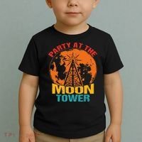 Party At The Moon Tower Toddler T-Shirt thumb 2