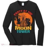 Party At The Moon Tower Women's Long Sleeve Shirt thumb 0