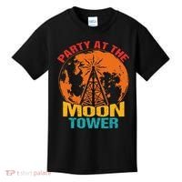 Party At The Moon Tower Kids T-Shirt thumb 0