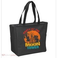 Party At The Moon Tower Tote Bag thumb 2