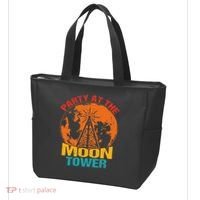 Party At The Moon Tower Tote Bag thumb 3