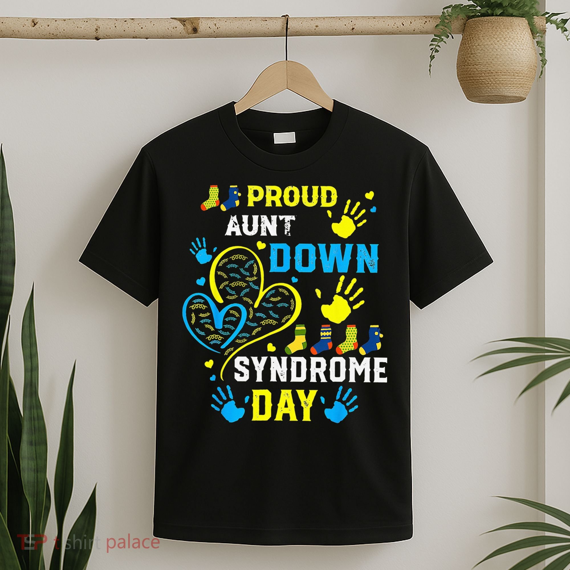 Proud Aunt T21 World Down Syndrome Awareness Day T-Shirt