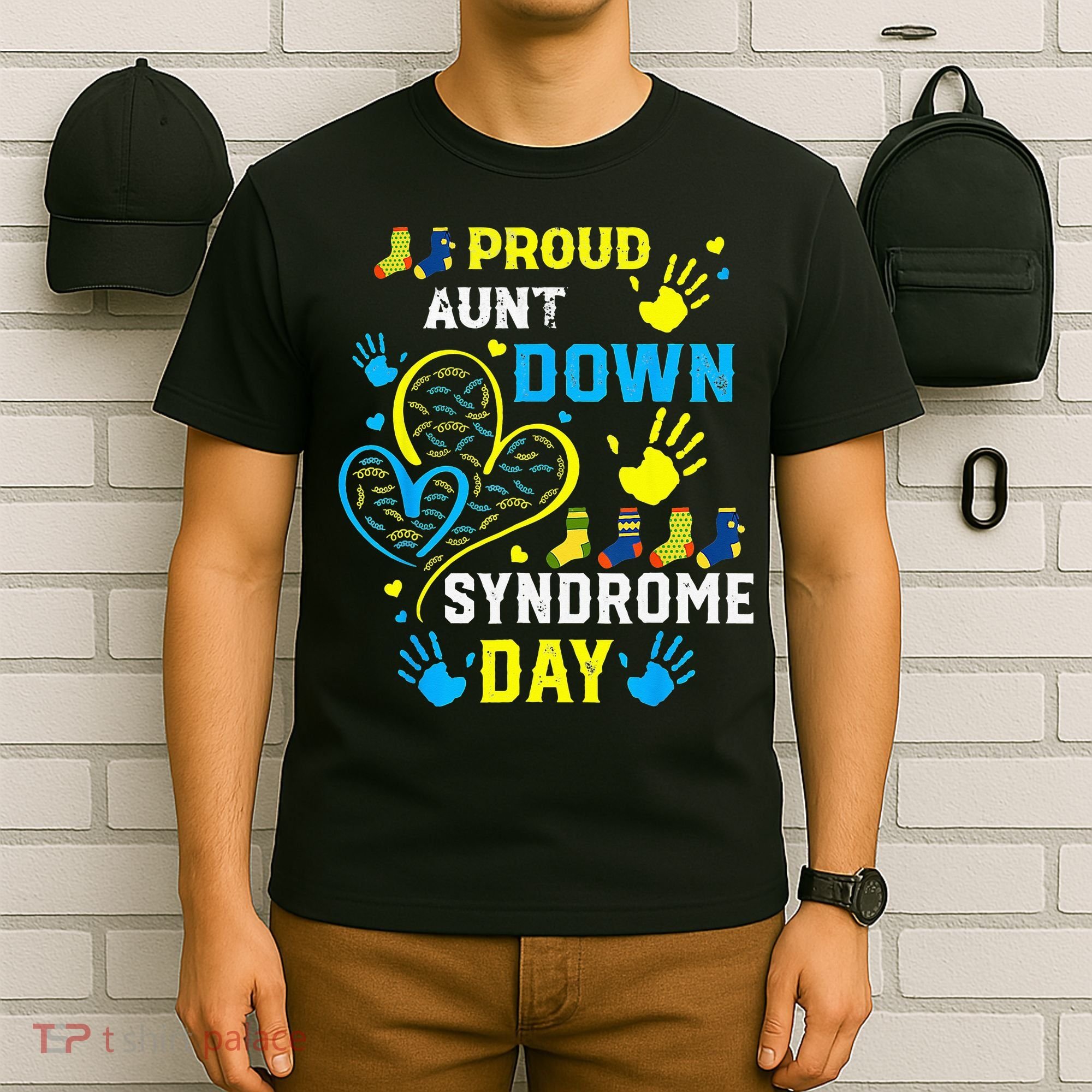 Proud Aunt T21 World Down Syndrome Awareness Day T-Shirt