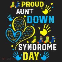 Proud Aunt T21 World Down Syndrome Awareness Day Beanie thumb 2
