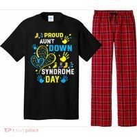 Proud Aunt T21 World Down Syndrome Awareness Day Pajama Set thumb 0