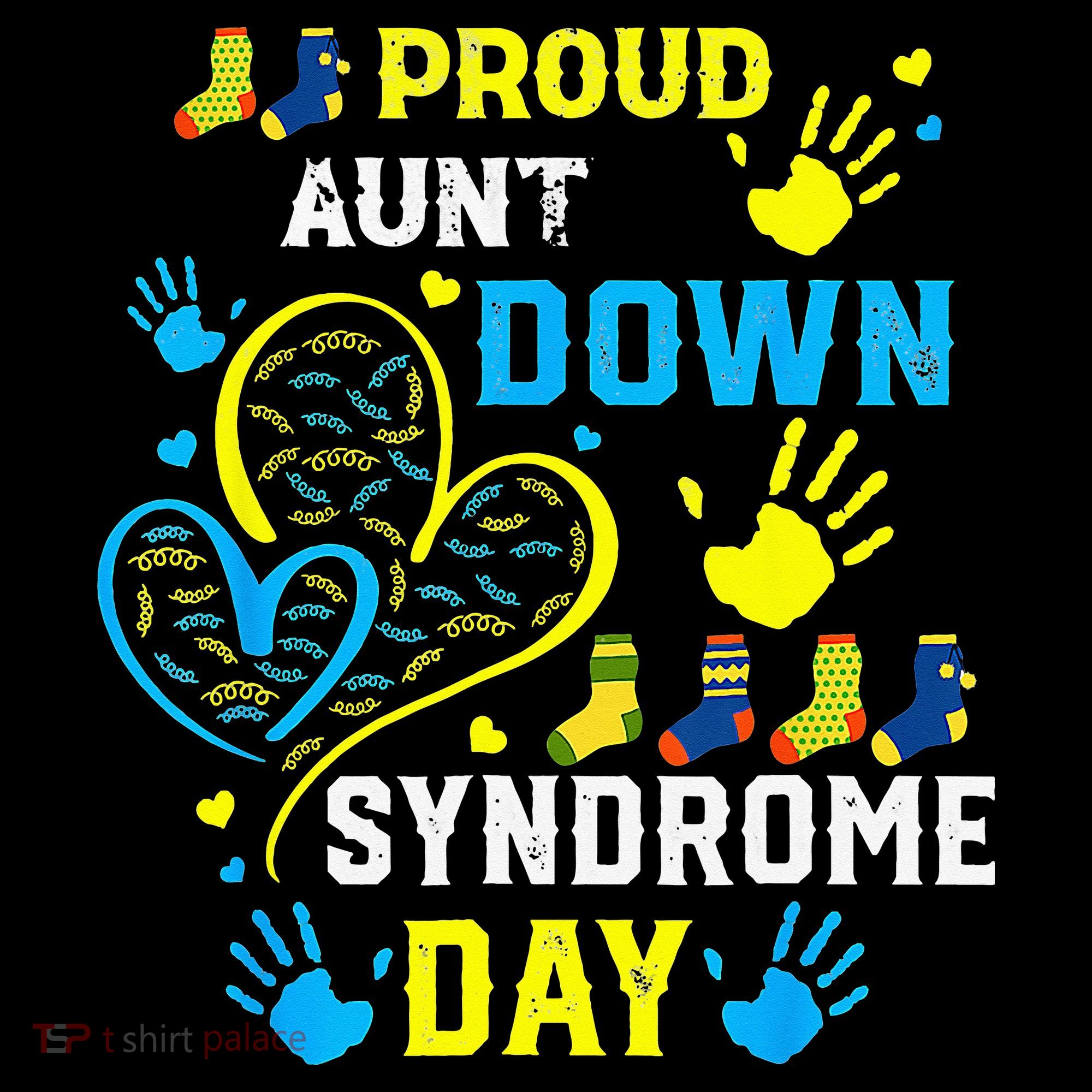 Proud Aunt T21 World Down Syndrome Awareness Day Women's Hoodie