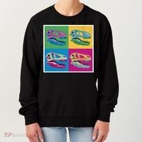 Pop Art TRex Skeleton Tyrannosaurus Rex Women's Sweatshirt thumb 0