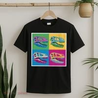 Pop Art TRex Skeleton Tyrannosaurus Rex T-Shirt thumb 2
