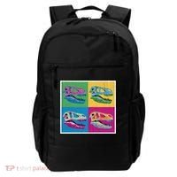Pop Art TRex Skeleton Tyrannosaurus Rex Backpack thumb 0