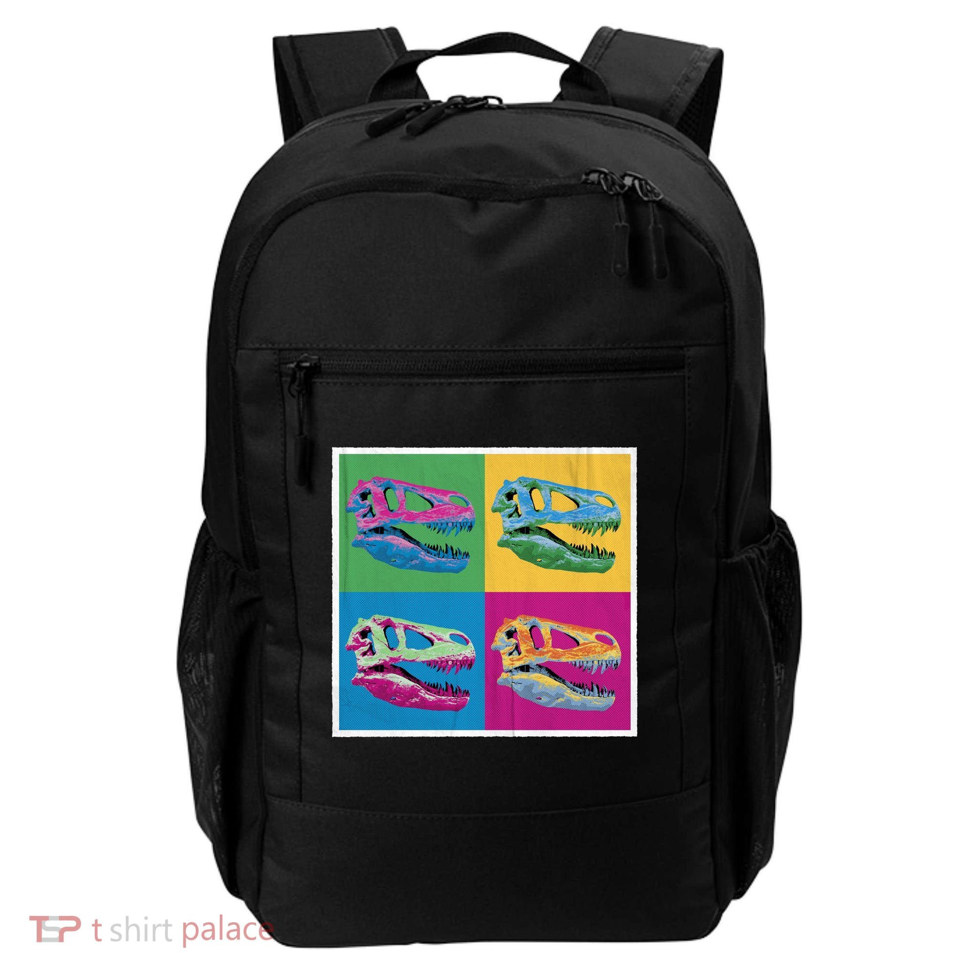Pop Art TRex Skeleton Tyrannosaurus Rex Backpack