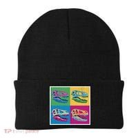 Pop Art TRex Skeleton Tyrannosaurus Rex Beanie thumb 0