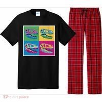 Pop Art TRex Skeleton Tyrannosaurus Rex Pajama Set thumb 0