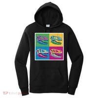Pop Art TRex Skeleton Tyrannosaurus Rex Women's Hoodie thumb 0