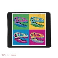 Pop Art TRex Skeleton Tyrannosaurus Rex Mousepad thumb 0