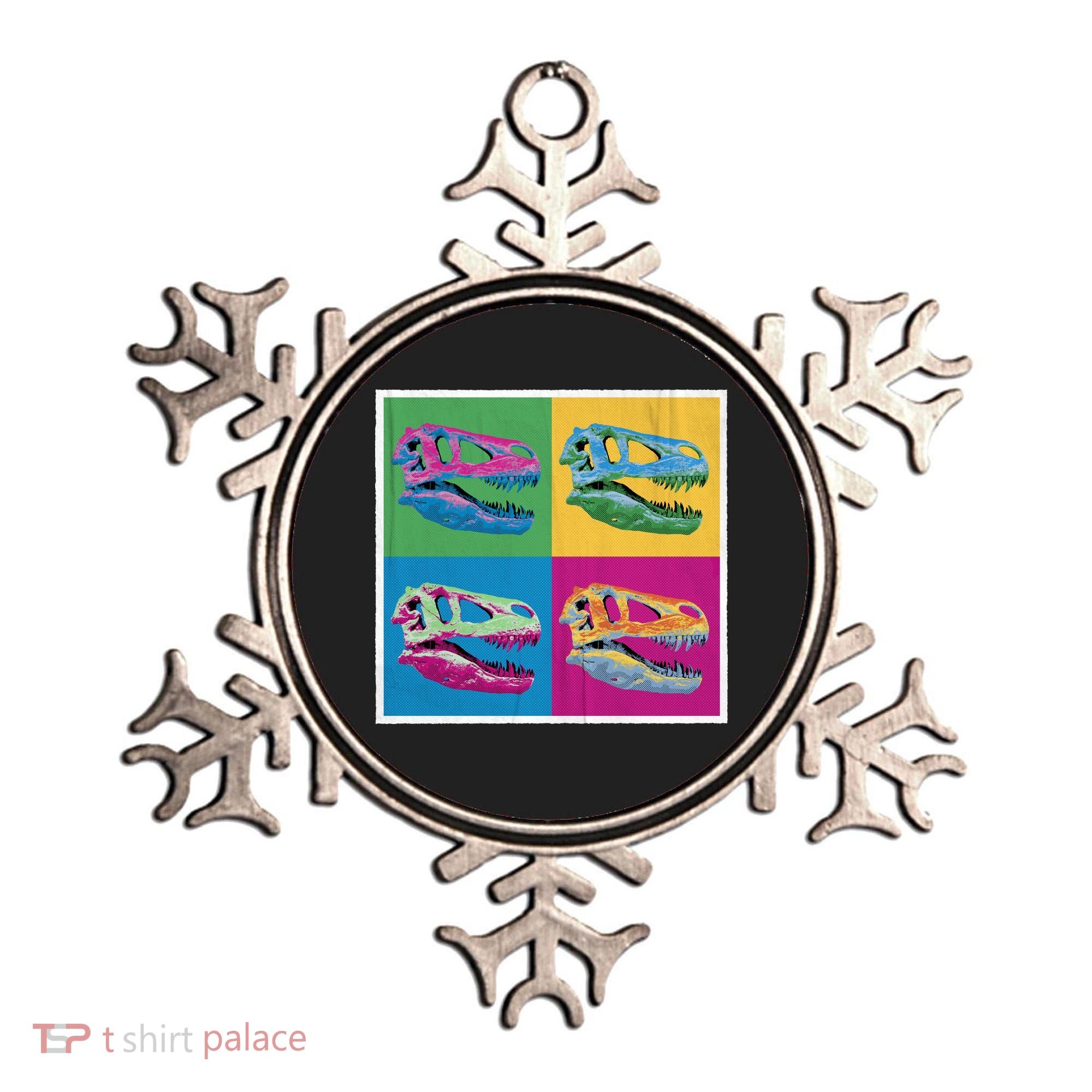 Pop Art TRex Skeleton Tyrannosaurus Rex Ornament