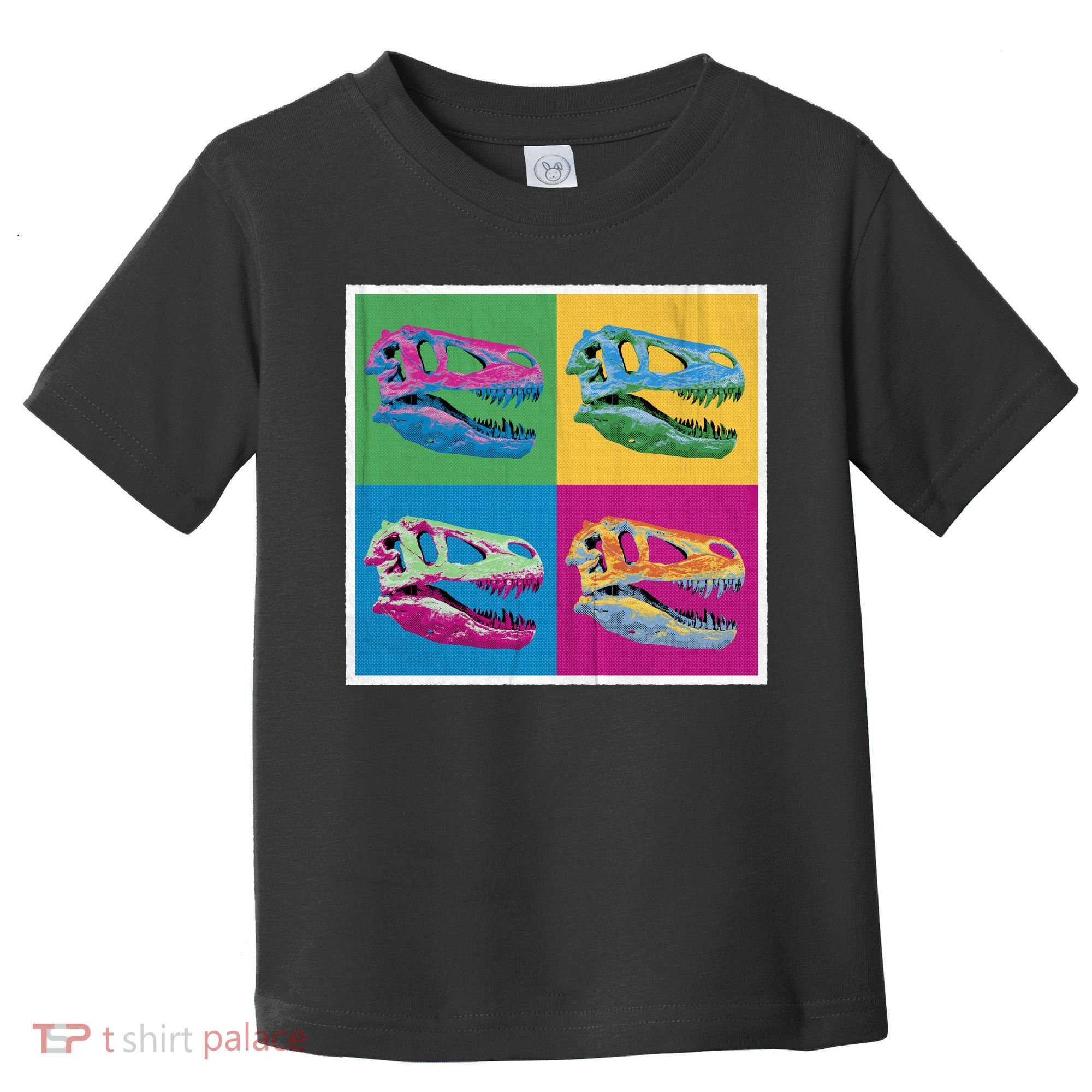 Pop Art TRex Skeleton Tyrannosaurus Rex Toddler T-Shirt