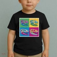 Pop Art TRex Skeleton Tyrannosaurus Rex Toddler T-Shirt thumb 2