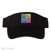 Pop Art TRex Skeleton Tyrannosaurus Rex Visor thumb 0