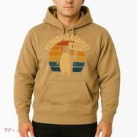 Penguins Against Tariffs Retro Funny Protest Hoodie thumb 2