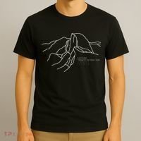 Places Around The World Half Dome Yosemite National Park T-Shirt thumb 3