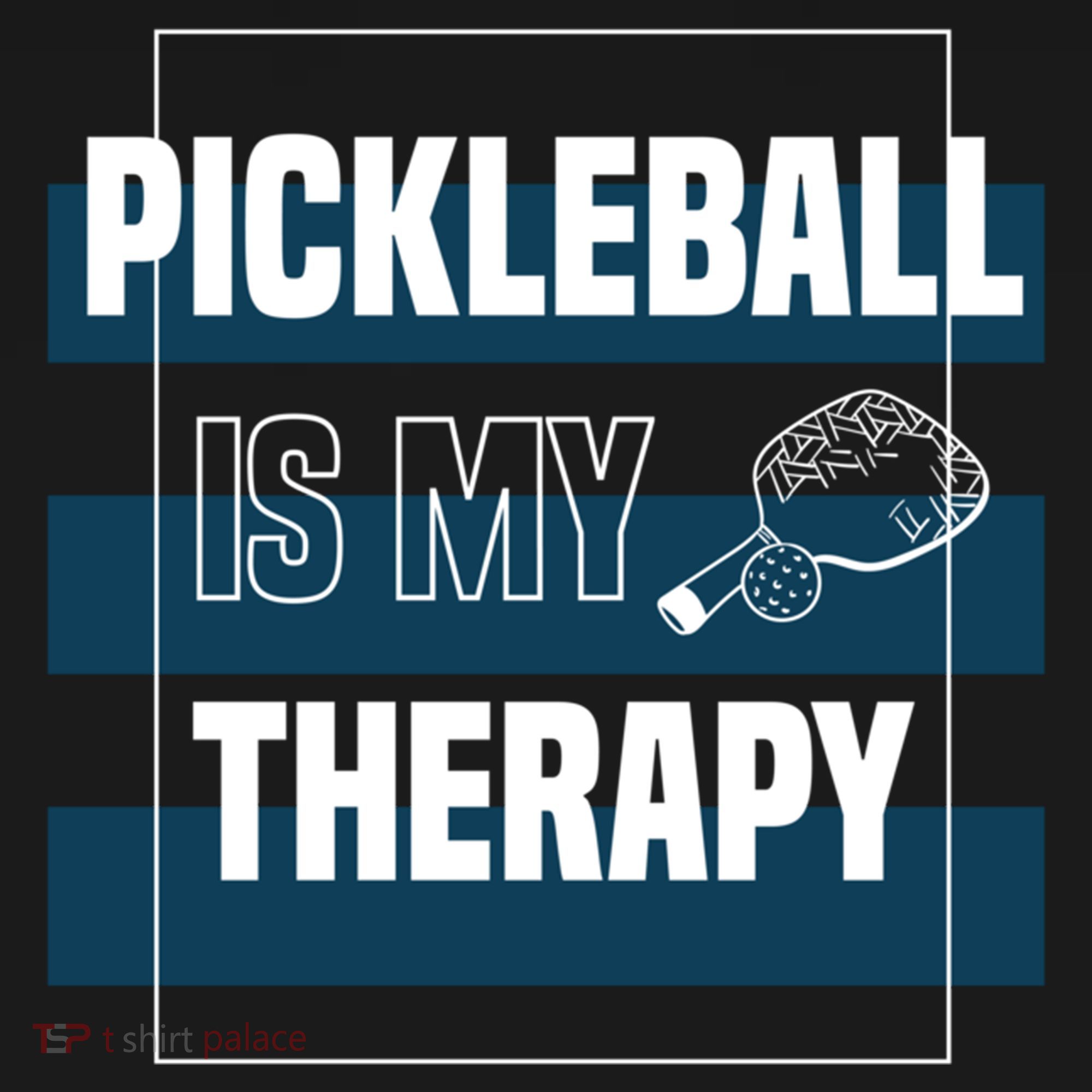 Pickleball As Therapy Hobby Sports Dinking Gift Ornament