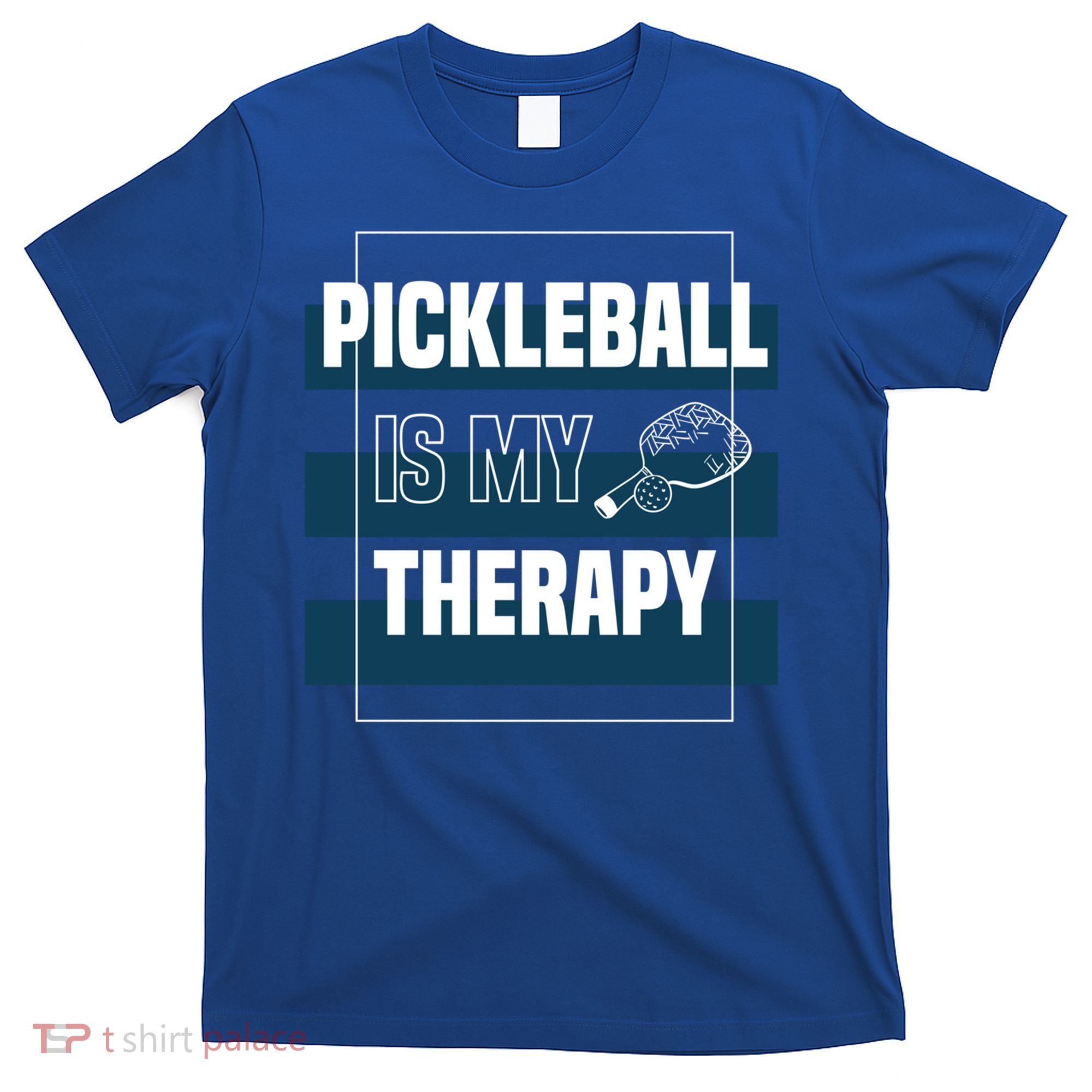 Pickleball As Therapy Hobby Sports Dinking Gift T-Shirt