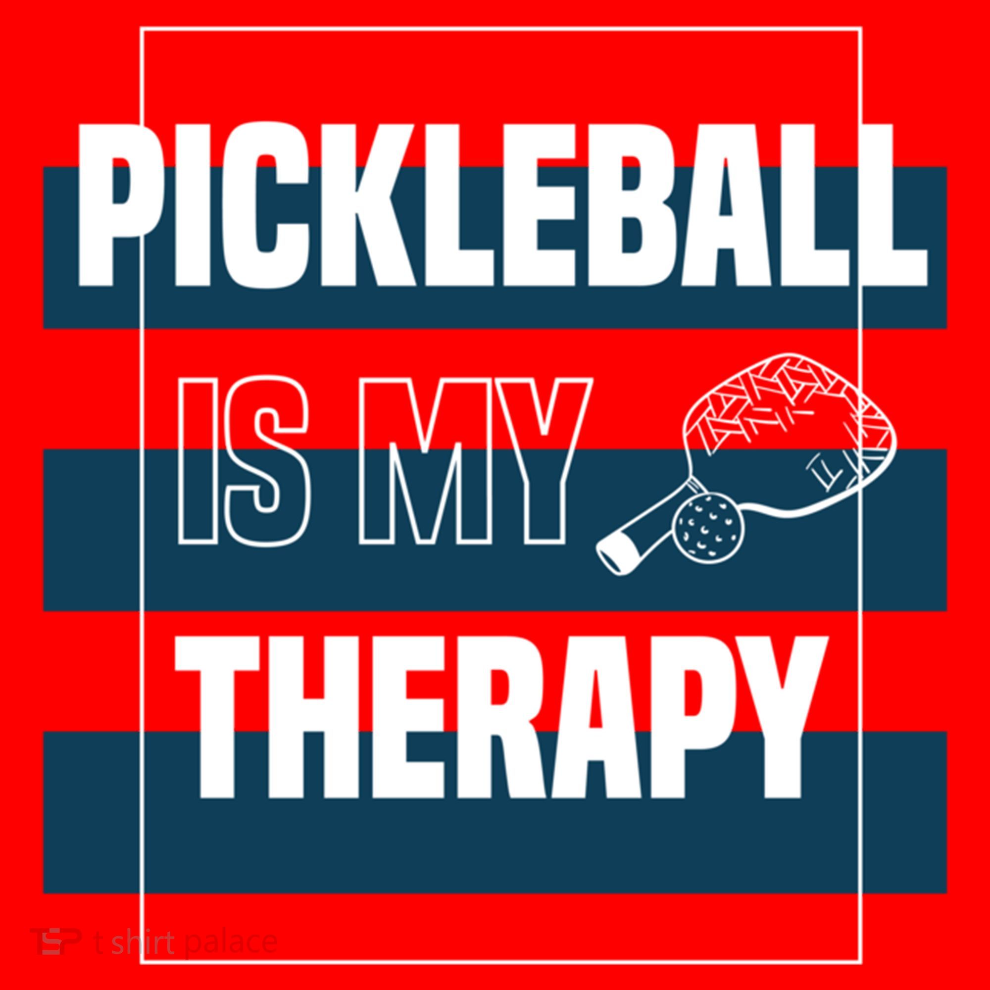 Pickleball As Therapy Hobby Sports Dinking Gift Santa Hat