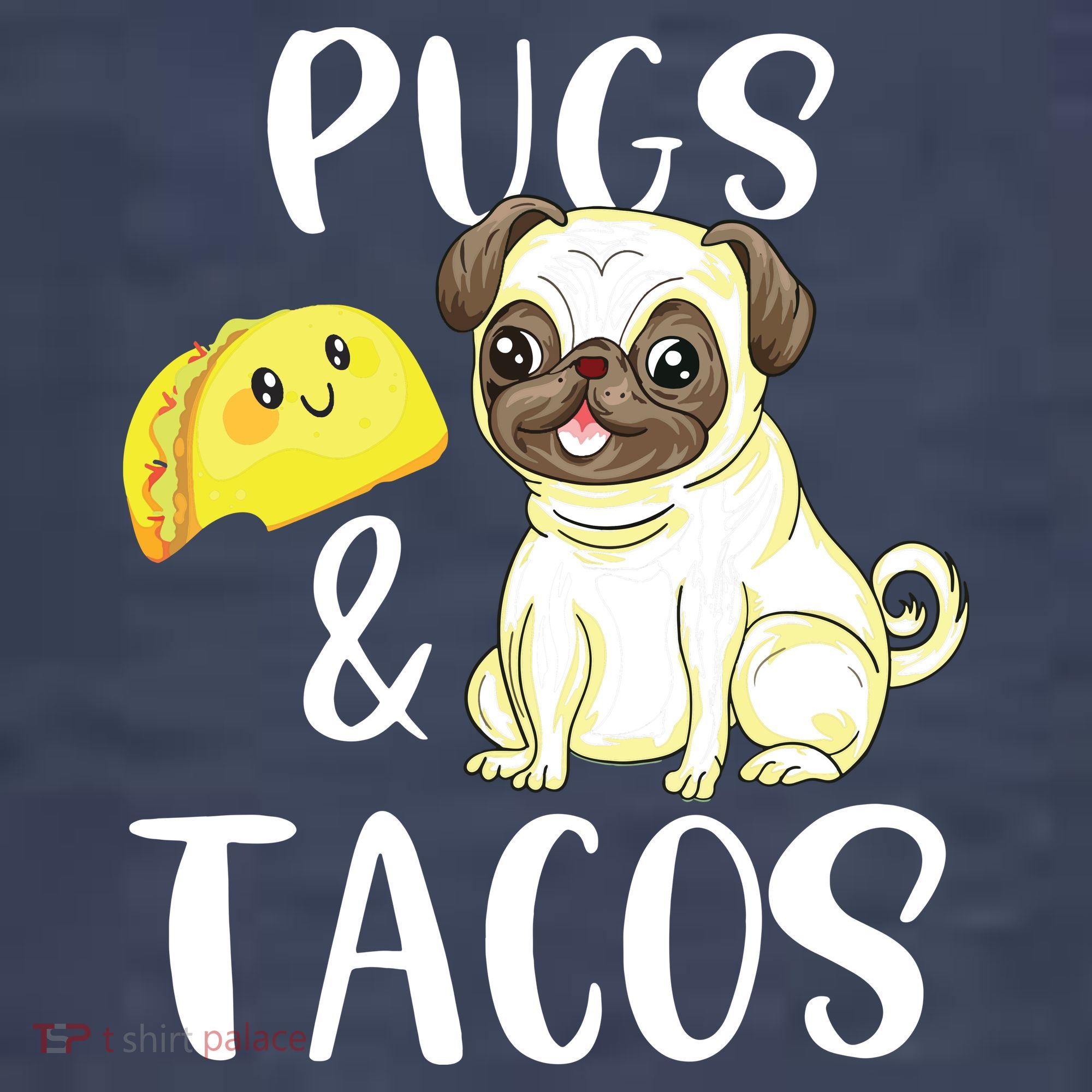 Pugs And Tacos Funny Pug And Tacos Gift Funny Dog Lover Sweatshirt