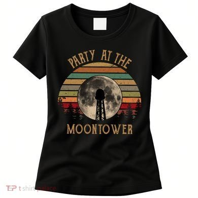 Party At The Moontower Vintage Women's T-Shirt