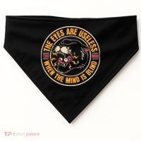 Panther American Traditional Tattoo Ink Old School Flash USA-Made Doggie Bandana thumb 0