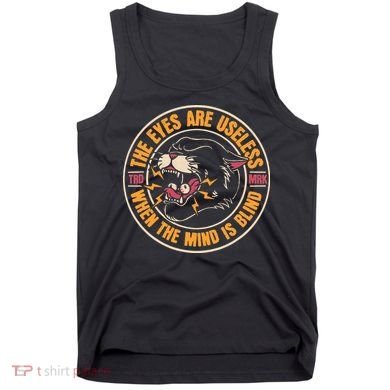 Panther American Traditional Tattoo Ink Old School Flash Tank Top