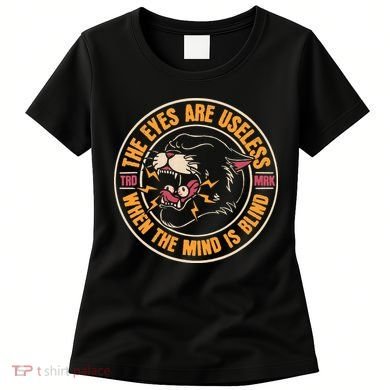 Panther American Traditional Tattoo Ink Old School Flash Women's T-Shirt