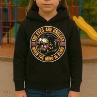 Panther American Traditional Tattoo Ink Old School Flash Kids Hoodie thumb 3