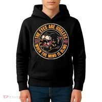 Panther American Traditional Tattoo Ink Old School Flash Kids Hoodie thumb 4