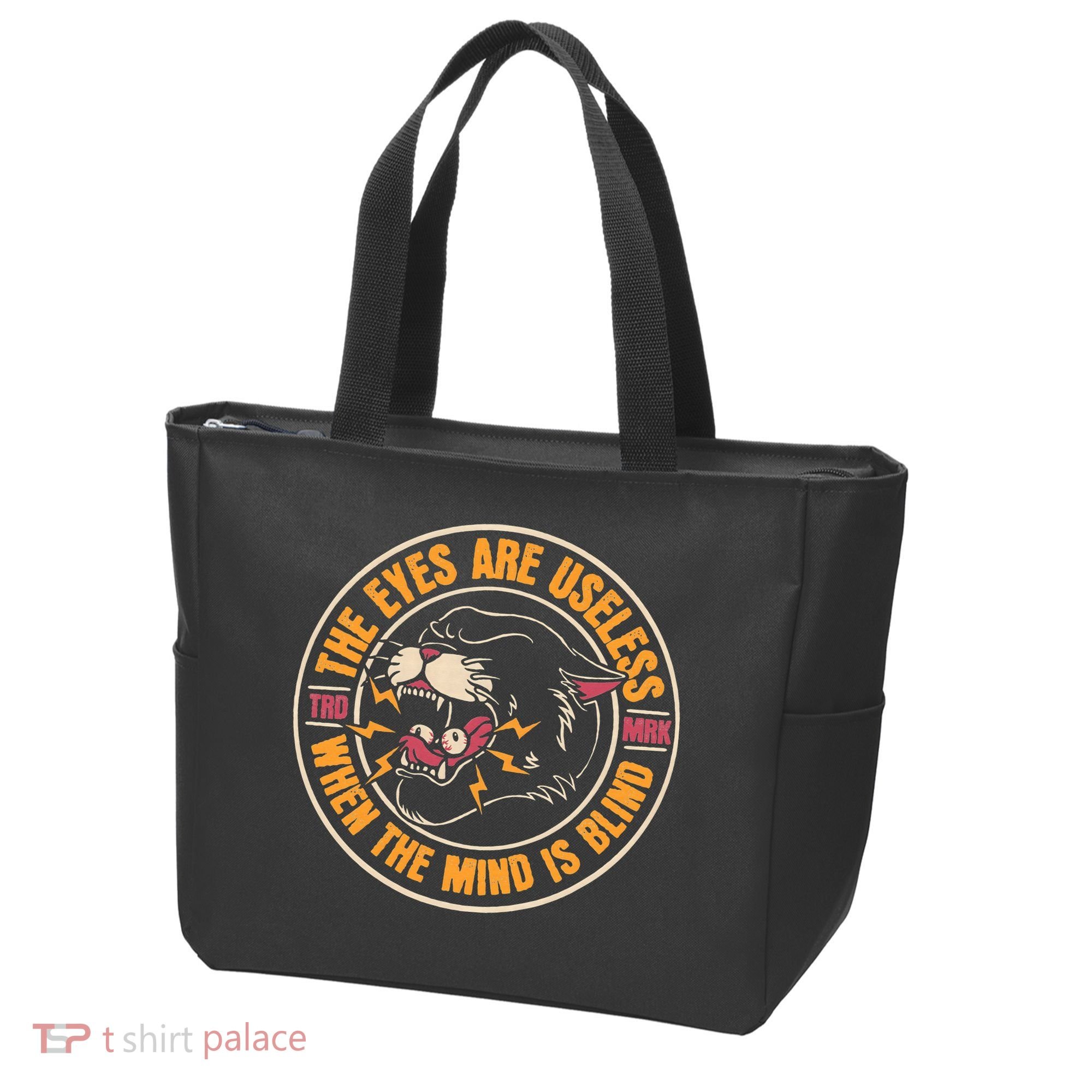 Panther American Traditional Tattoo Ink Old School Flash Tote Bag