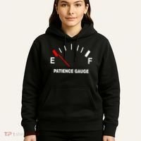 Patience Gauge Nearly Empty Hoodie thumb 5