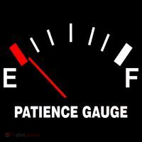 Patience Gauge Nearly Empty Long Sleeve Shirt thumb 2