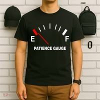 Patience Gauge Nearly Empty T-Shirt thumb 6