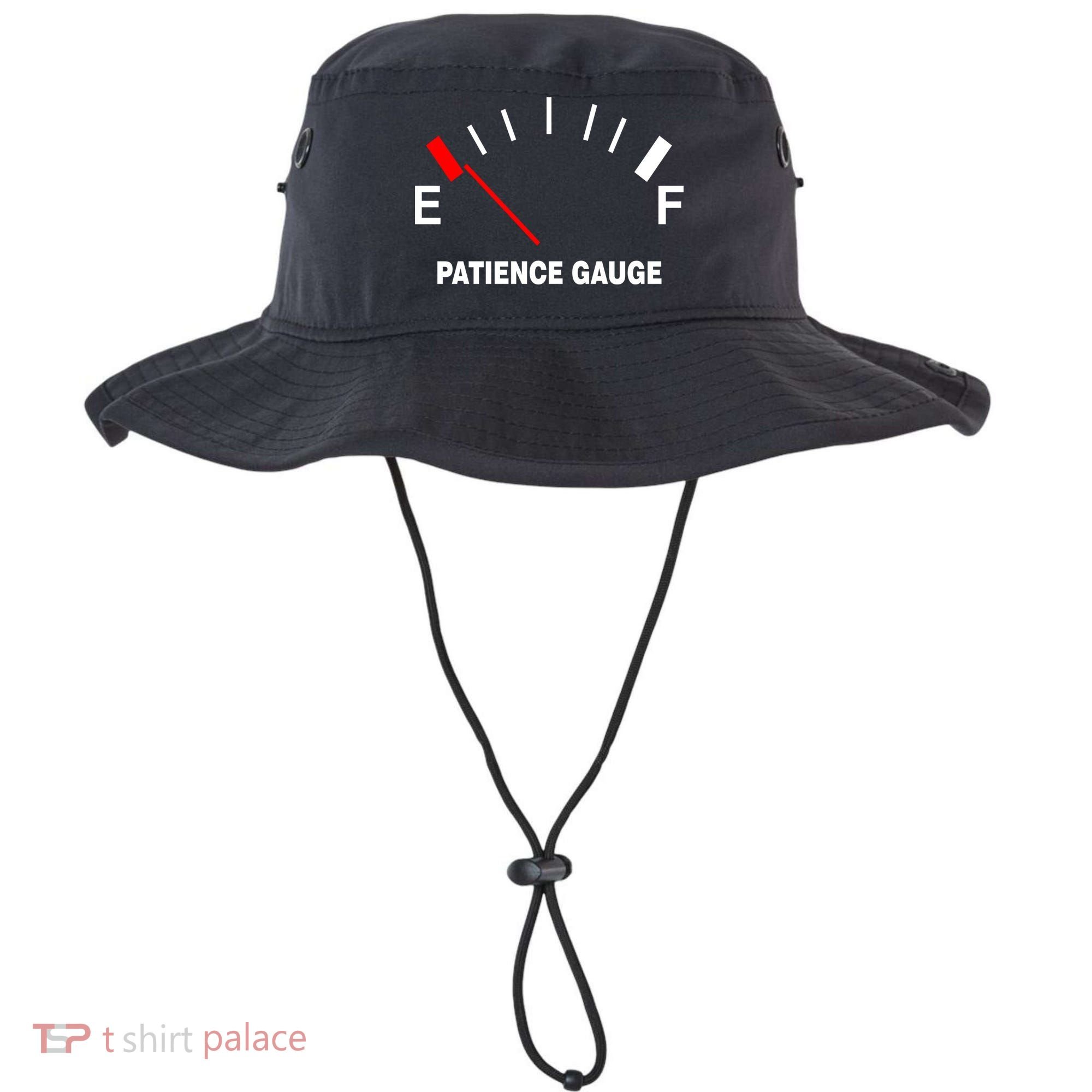 Patience Gauge Nearly Empty Bucket Hat