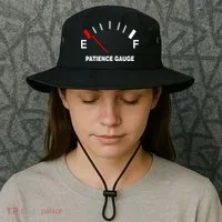 Patience Gauge Nearly Empty Bucket Hat thumb 3