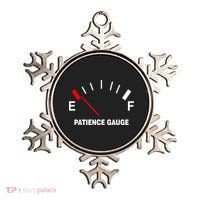 Patience Gauge Nearly Empty Ornament thumb 0