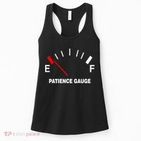 Patience Gauge Nearly Empty Women's Tank Top thumb 0