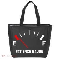Patience Gauge Nearly Empty Tote Bag thumb 0